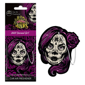 AROMA CAR - Profumi da appendere DDL Muertos Violet Diamond Girl - AROMA CAR - Profumi da appendere
