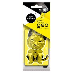 AROMA CAR - Profumi da appendere Geo Cat Vanilla Noire - AROMA CAR - Profumi da appendere