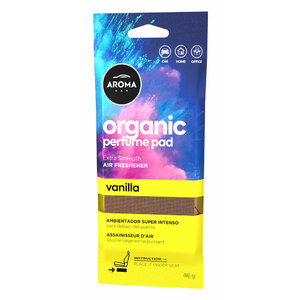 AROMA CAR - Profumi vari Organic Perfume Pad Vanilla - AROMA CAR - Profumi vari