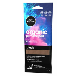 AROMA CAR - Profumi vari Organic Perfume Pad Black - AROMA CAR - Profumi vari