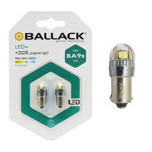 BALLACK - Lampadina BA9S a led Led+ - BALLACK - Lampadina BA9S a led