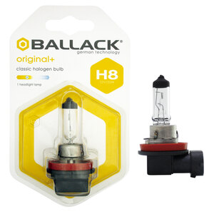 BALLACK - Lampadine Altri Attacchi Original H8 - BALLACK - Lampadine Altri Attacchi