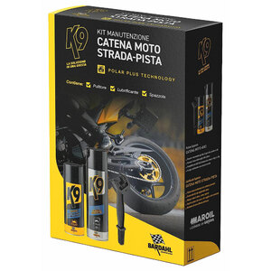 BARDAHL - Pulitore catena Box K9 Strada - BARDAHL - Pulitore catena