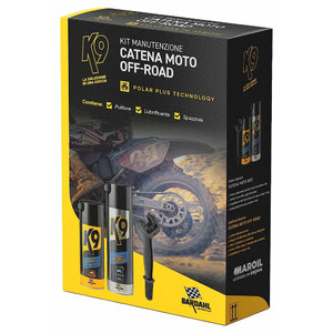 BARDAHL - Pulitore catena Box K9 Offroad - BARDAHL - Pulitore catena