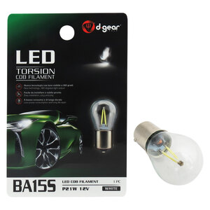 D-GEAR - Lampadina BA15S a led BA15S Torsion COB filament - D-GEAR - Lampadina BA15S a led