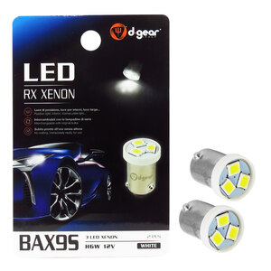 D-GEAR - Lampadina BAX9S a led RX - BAX9S Xenon - D-GEAR - Lampadina BAX9S a led