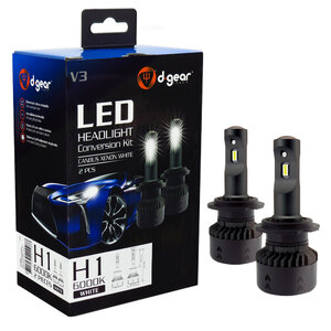 D-GEAR - Lampadine H1 Led Headlight Conversion Kit V3 - D-GEAR - Lampadine H1