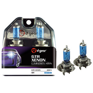 D-GEAR - Lampadine H7 H7 - GTR - Extreme Azzurro - D-GEAR - Lampadine H7