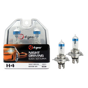D-GEAR - Lampadine H4 Night Driving - D-GEAR - Lampadine H4