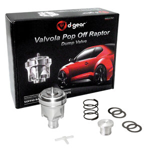 D-GEAR - Valvola Pop-Off Benzina Pop-Off Turbo Benzina  - D-GEAR Fiat Coupe, Punto, Uno, Ford Focus, Lancia Thema, Smart Smart, Subaru Impreza - Valvola Pop-Off Benzina