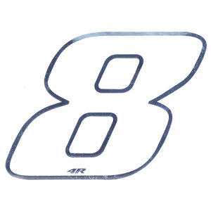 GAT - Adesivi lettere e numeri Numeri Gara - GAT - Adesivi lettere e numeri