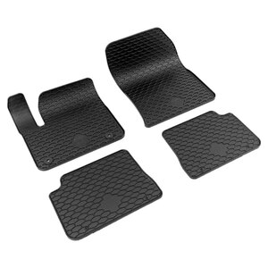 INT AUTO - Tappeti in gomma-Pvc specifico - INT AUTO Citroen C4, Opel Corsa F, Peugeot 2008, 208 - In Gomma-Pvc specifico