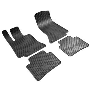 INT AUTO - Tappeti in gomma-Pvc specifico - INT AUTO Mercedes C Class - In Gomma-Pvc specifico