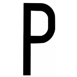INT AUTO - Adesivi lettere e numeri Lettera per targa ripetitrice - INT AUTO - Adesivi lettere e numeri
