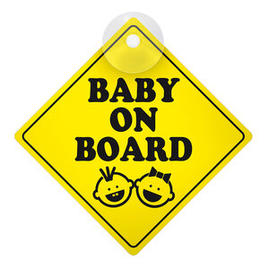 LAMPA - Targhetta Baby on board Baby on board - LAMPA - Targhetta Baby on board