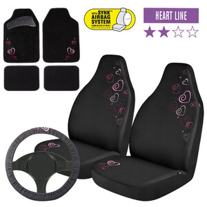 NORRIS - Coprisedili combo Fashion - Love - NORRIS - Coprisedili combo