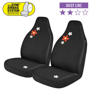 NORRIS - Coprisedili anteriori 2pz Fashion - Daisy - NORRIS - Coprisedili anteriori 2pz