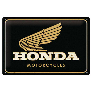 NOSTALGIC ART - Cartello in latta Honda Motorcycles - NOSTALGIC ART - Cartello in latta