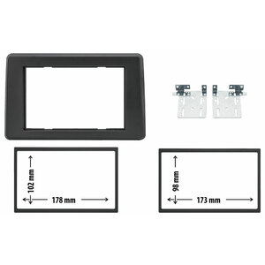 PHONOCAR - Installazione Mascherina 2 din Nissan NV400 2020> - PHONOCAR Nissan NV400 2020 > - Installazione