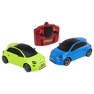 REEL TOYS - Modellino radio comandato Fiat 500E Abarth - REEL TOYS - Modellino radio comandato