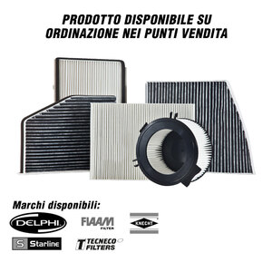 RICAMBI VARI - Filtro abitacolo - RICAMBI VARI Alfa Romeo, Audi, Bmw, Chevrolet, Chrysler, Citroen, Dacia, Daewoo, Daihatsu, Dodge - Filtro abitacolo