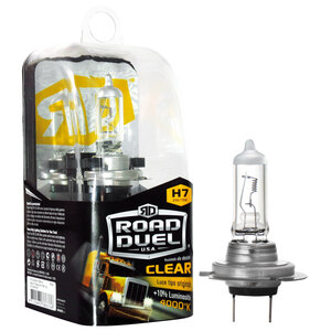 ROAD DUEL - Lampadina alogena Clear H7 - ROAD DUEL - Lampadina alogena