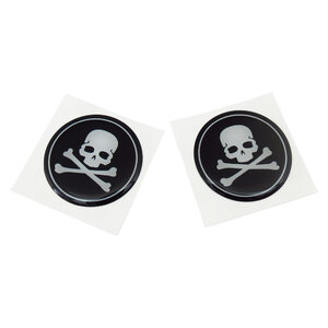 ROX - Emblema 3D Skull - ROX - Emblema 3D