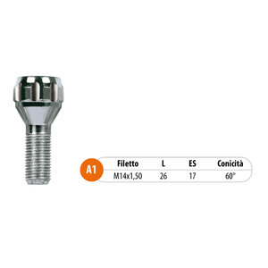 TECNOSTEEL - Bulloni antifurto e chiavi Mercedes M Class - TECNOSTEEL Mercedes M Class Ruote in lega - Bulloni antifurto e chiavi