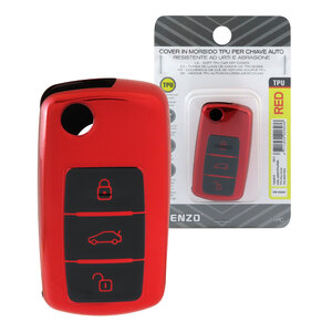 VENZO - Cover chiave Volkswagen A02H - VENZO Seat Leon, Skoda Fabia, Octavia, Superb, Yeti, Volkswagen Bora, Golf, Jetta, Phaeton, Touareg - Cover chiave