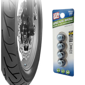 WEKGO - Cappuccio valvola 8 Ball Style - WEKGO - Cappuccio valvola