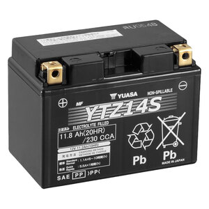 YUASA - Batteria moto YTZ14S - YUASA - Batteria moto