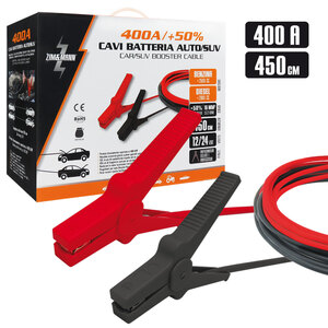 ZIM&MANN - Cavi batteria Premium XL 400A - ZIM&MANN - Cavi batteria